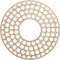 Ekena Millwork Fink Wood Fretwork Pierced Ceiling Medallion, Alder, 26"OD x 9 1/2"ID x 1/4"T CMWP26X26X0250FFAL - alternate 1